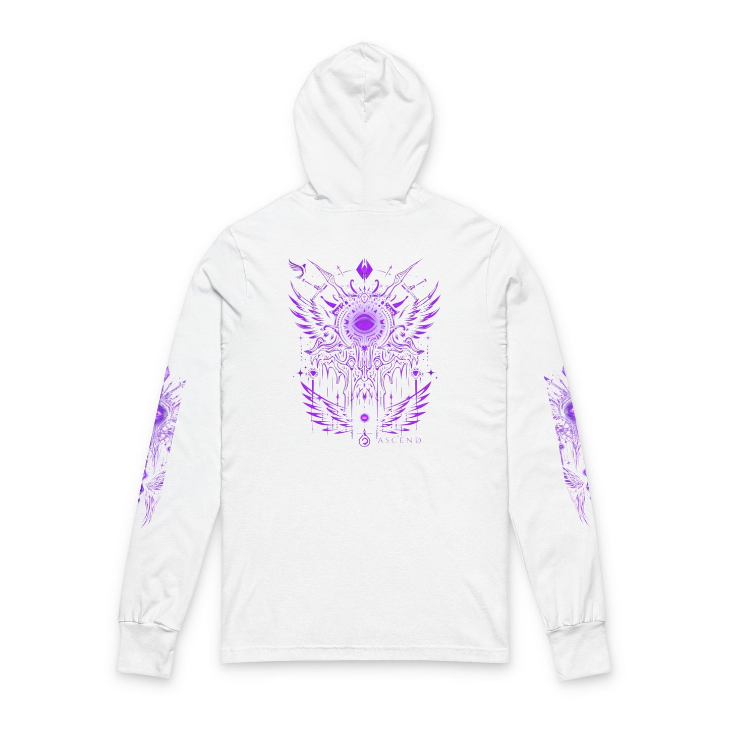 Evil Looking Cool Hoodie — Dark & Deceptive Vibes Hooded Tee /Ascend/The/Void/