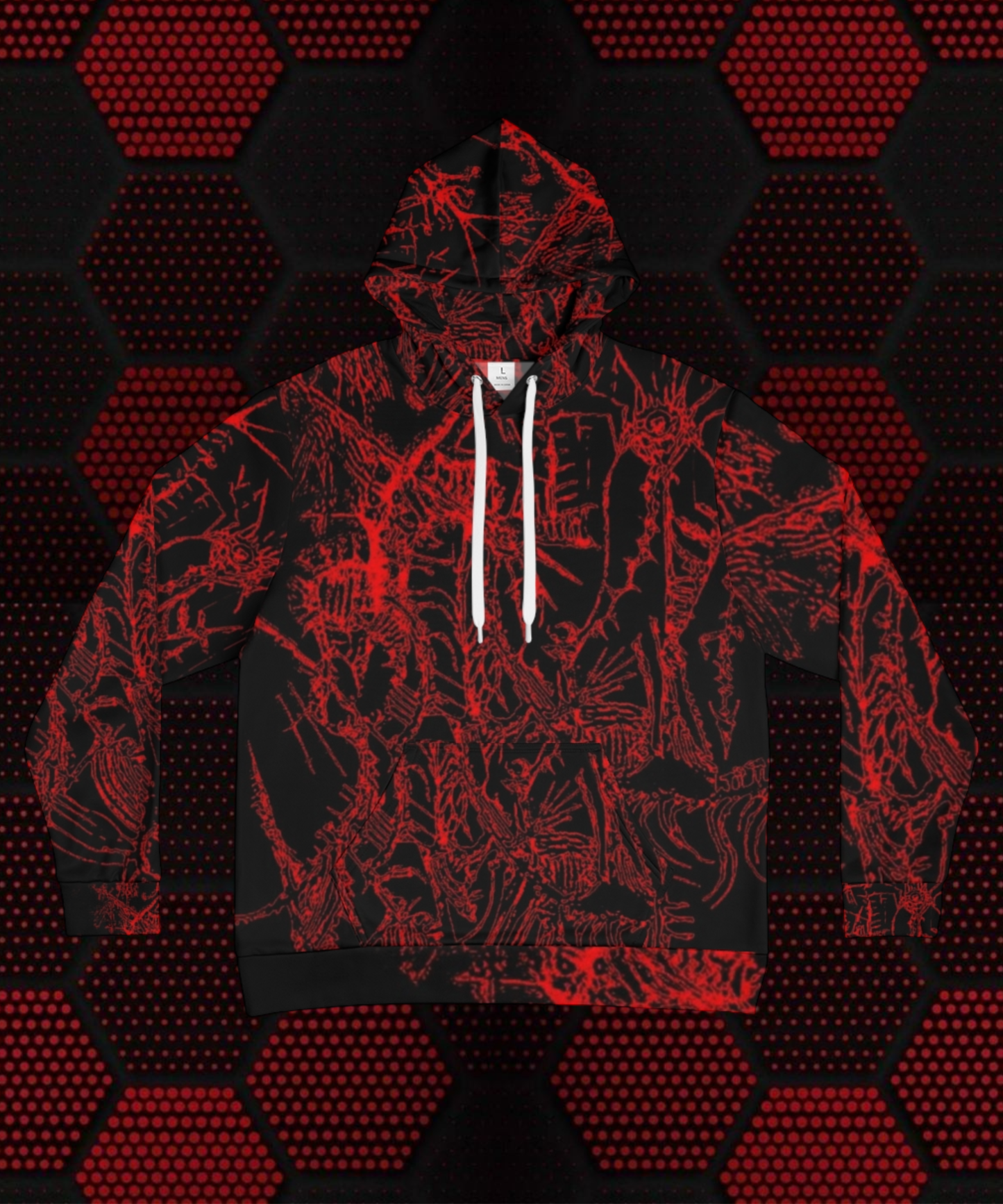 Red Skeleton Hoodie