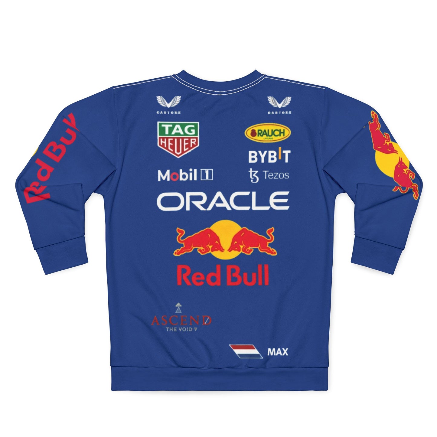 Red Bull Racing F1 Logo Sweatshirt — Oracle Team Motorsport Crewneck