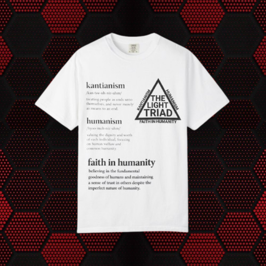 Light Triad Personality T-Shirt — Ascend the Void