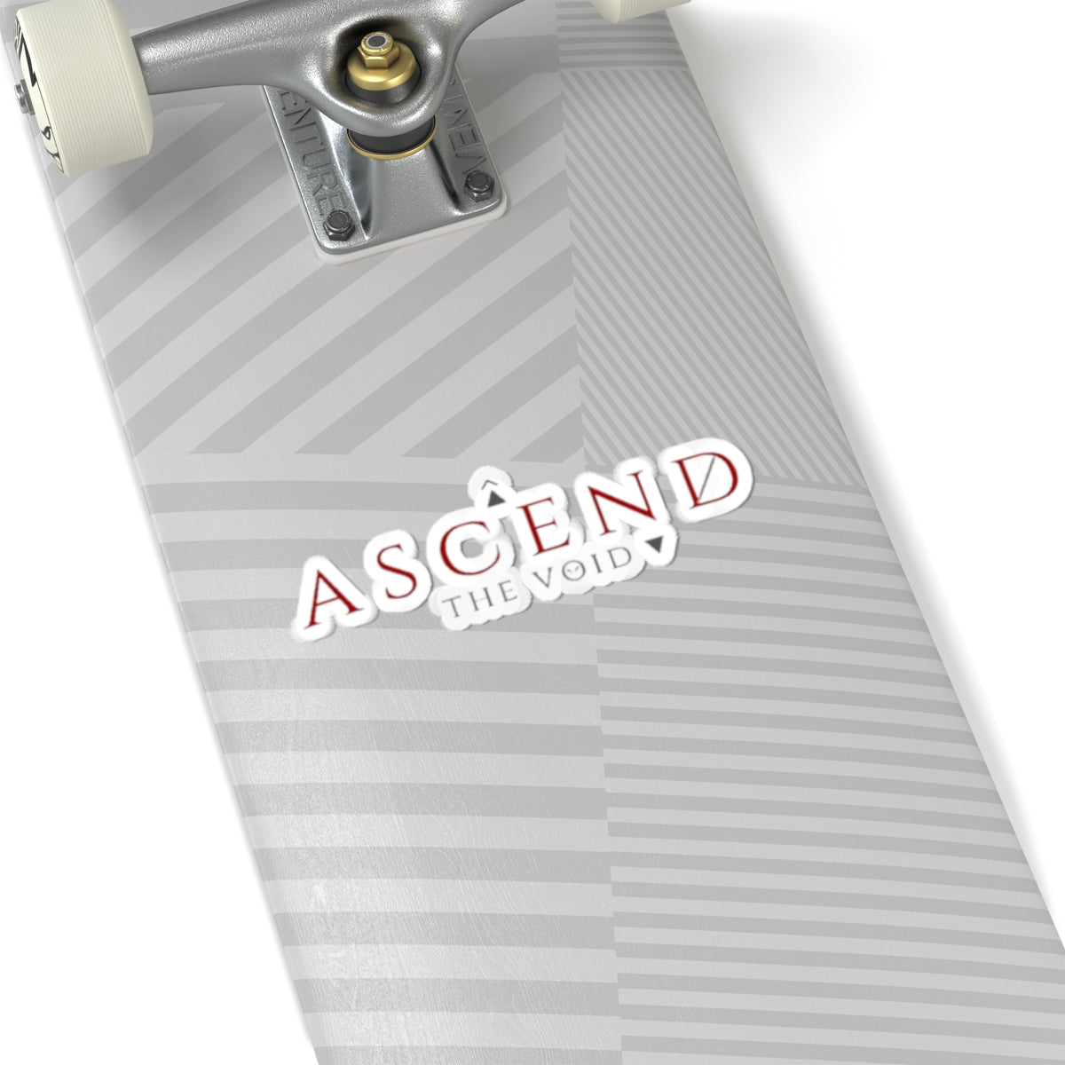 Ascend The Void Sticker — Minimalist Inspirational Laptop Decal