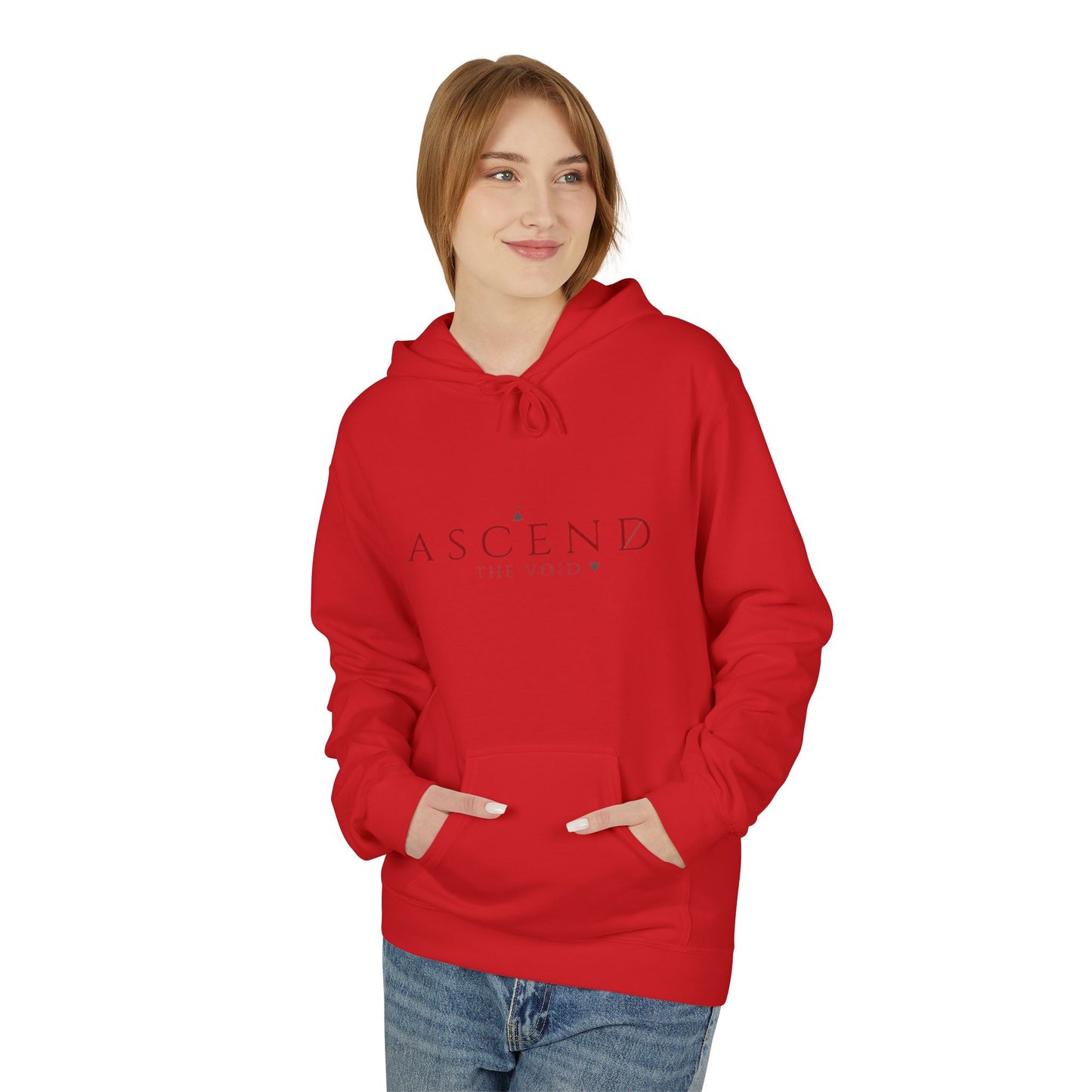 Serpent Flame Hoodie — Double-Headed Dragon Graphic Hooded Sweatshirt
