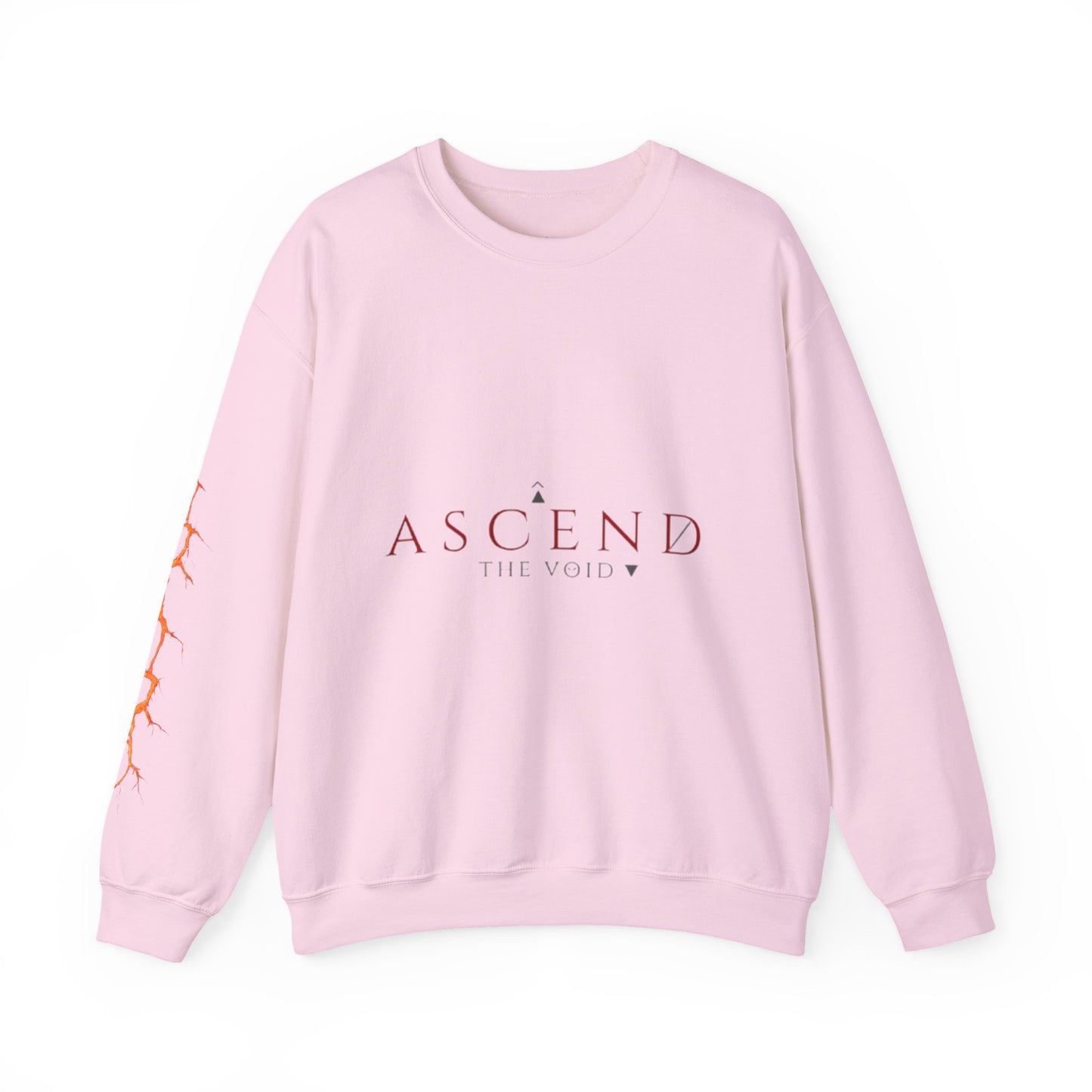 Cracked Sun Graphic Crewneck Sweatshirt