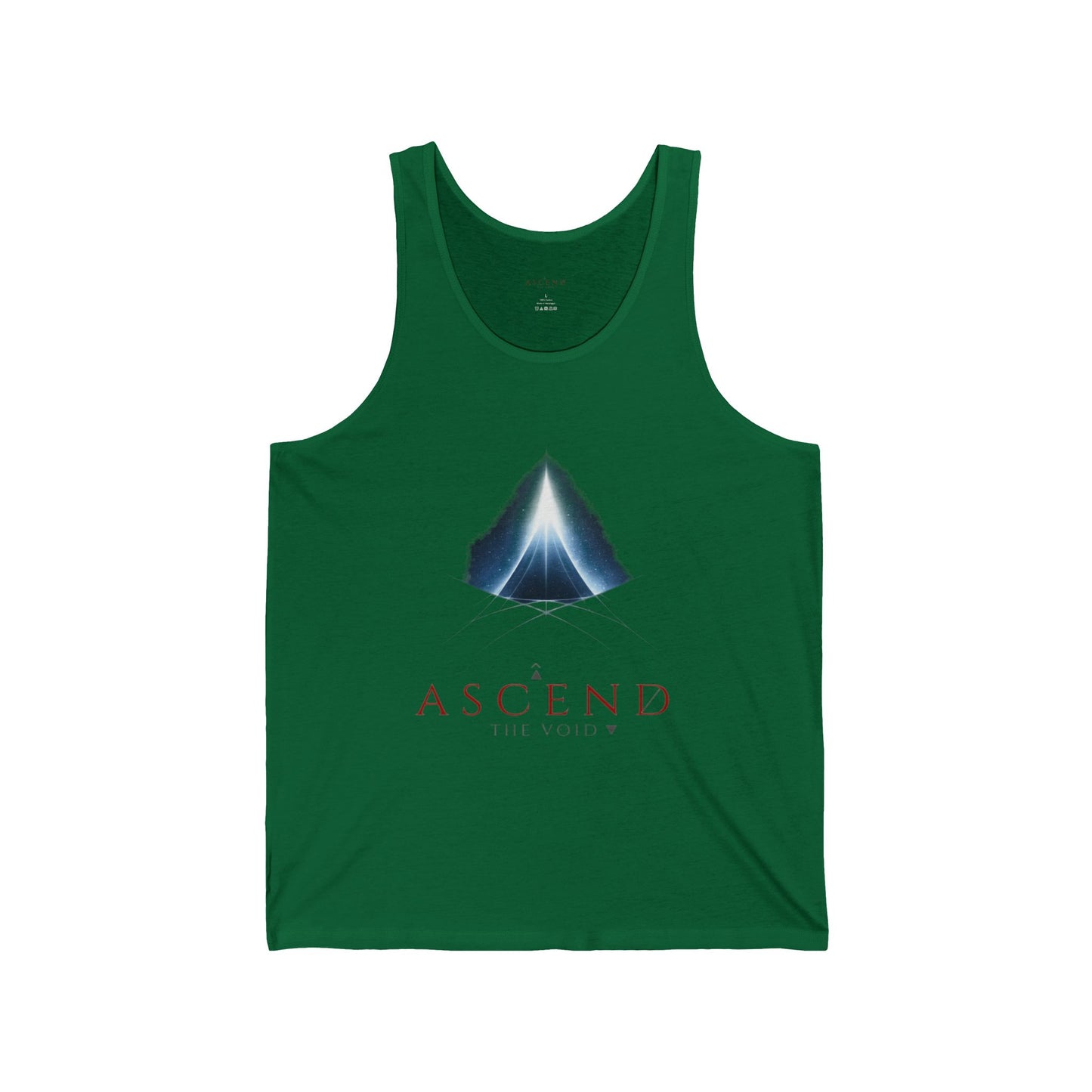 Ascend Space Inspired Tank Top — Spiritual Adventure Graphic Gymwear Tank