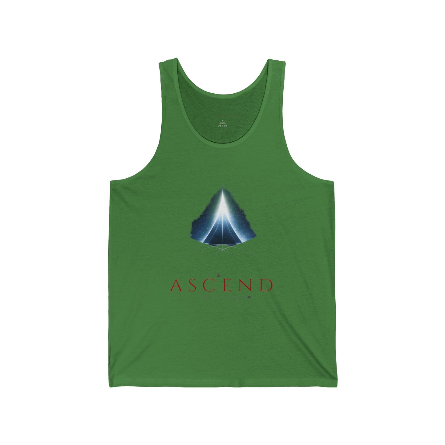Ascend Space Inspired Tank Top — Spiritual Adventure Graphic Gymwear Tank