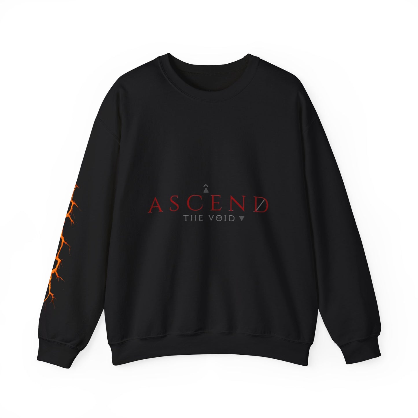 Cracked Sun Graphic Crewneck Sweatshirt