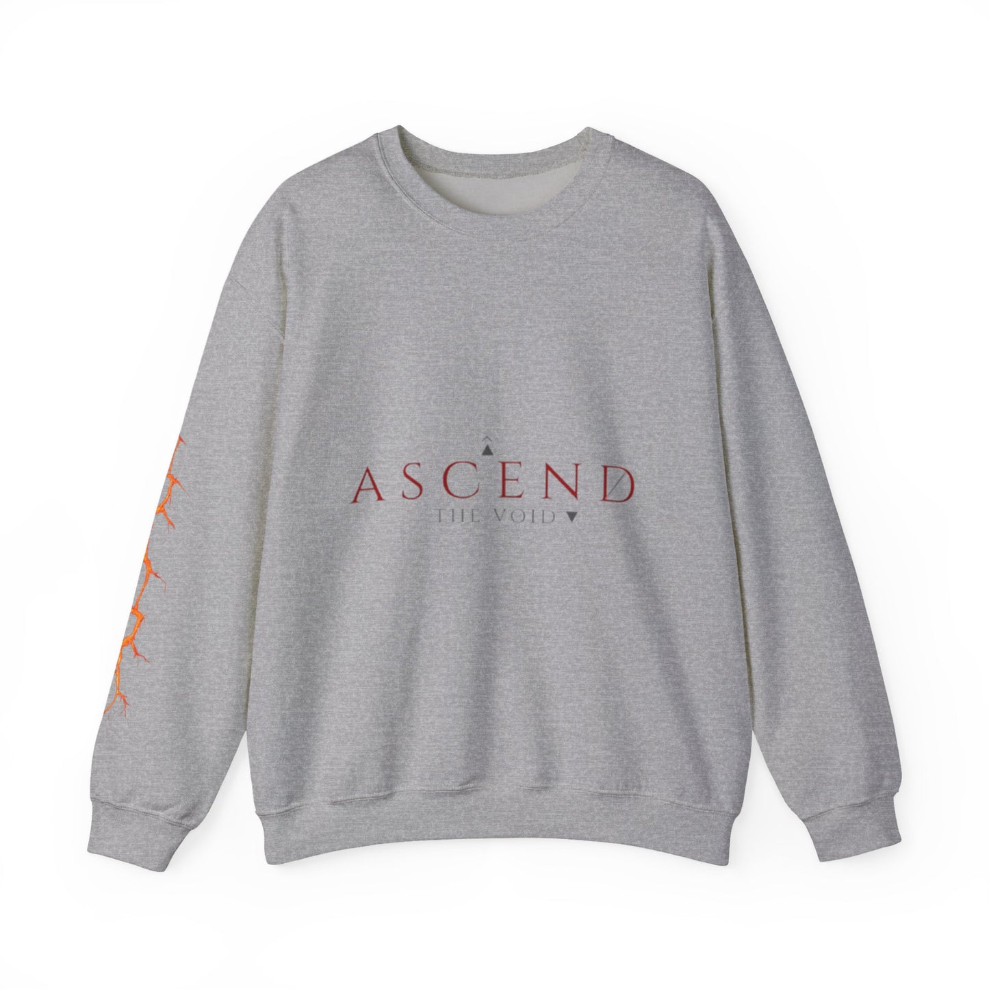 Cracked Sun Graphic Crewneck Sweatshirt