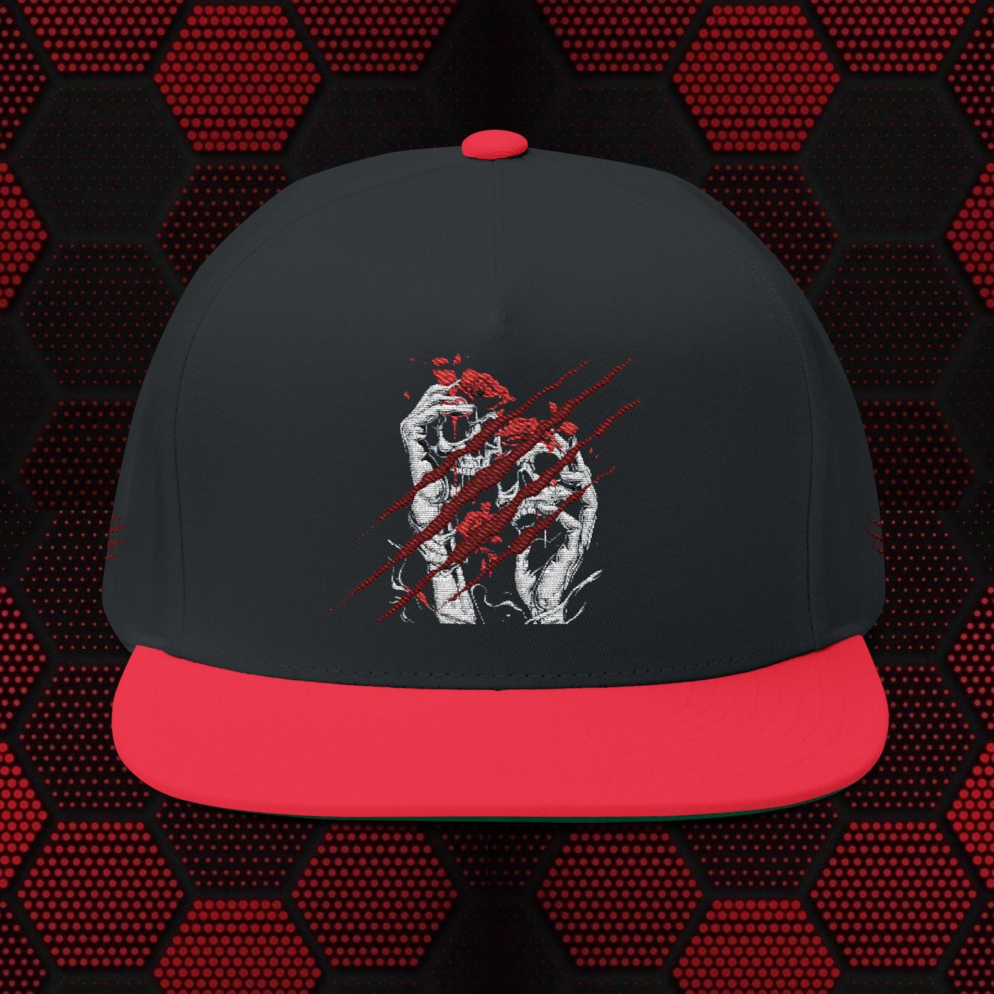 Ascend the Void Rose Embroidered Cap