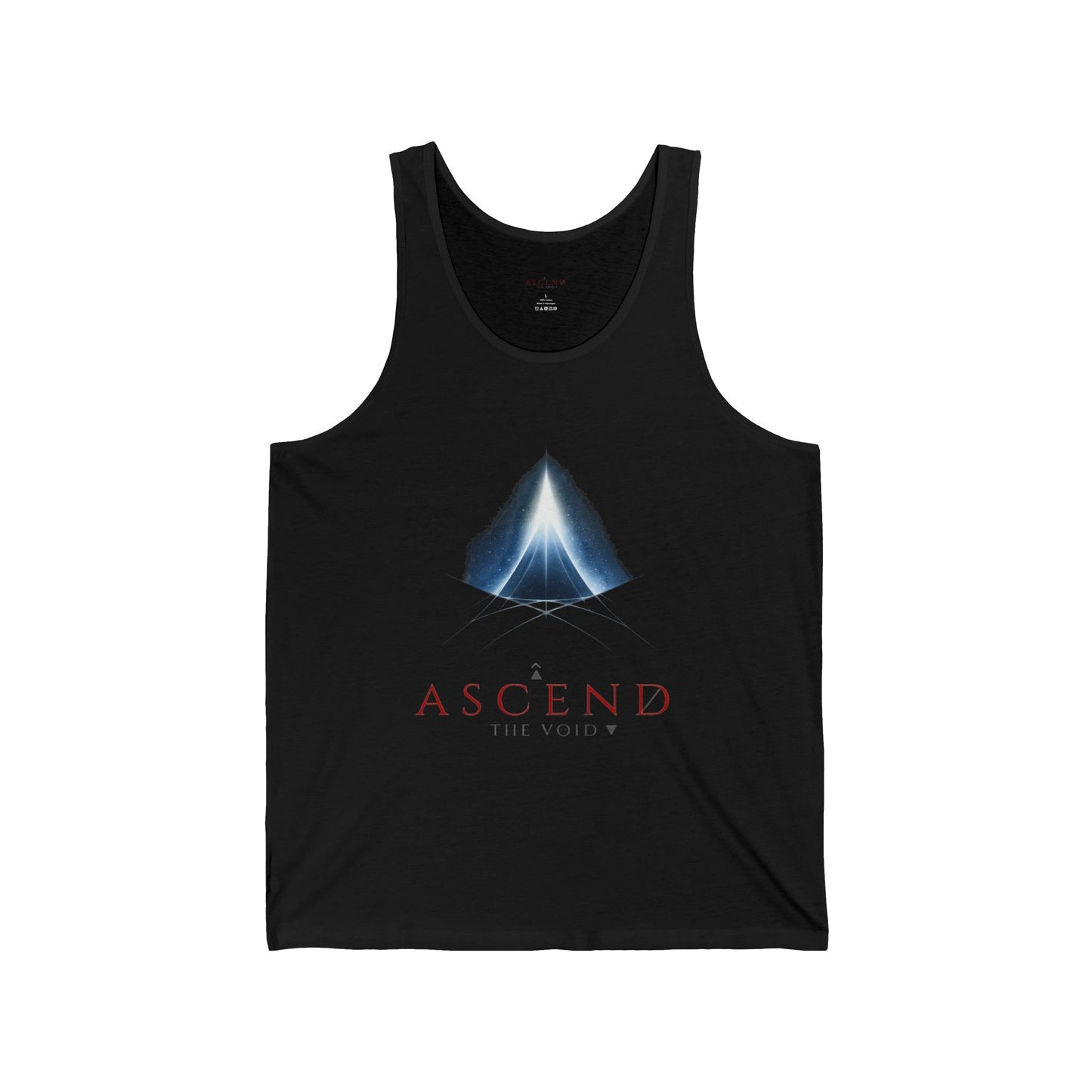 Ascend Space Inspired Tank Top — Spiritual Adventure Graphic Gymwear Tank