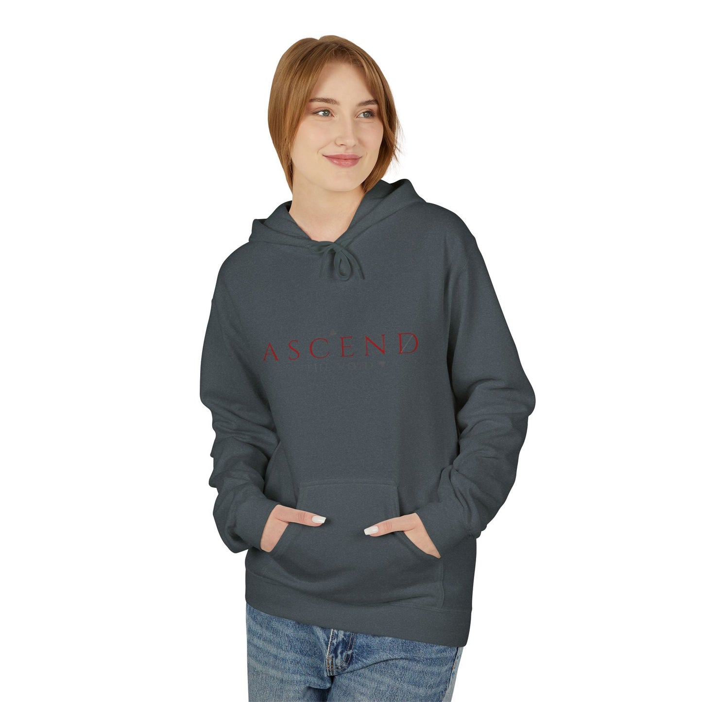 Serpent Flame Hoodie — Double-Headed Dragon Graphic Hooded Sweatshirt