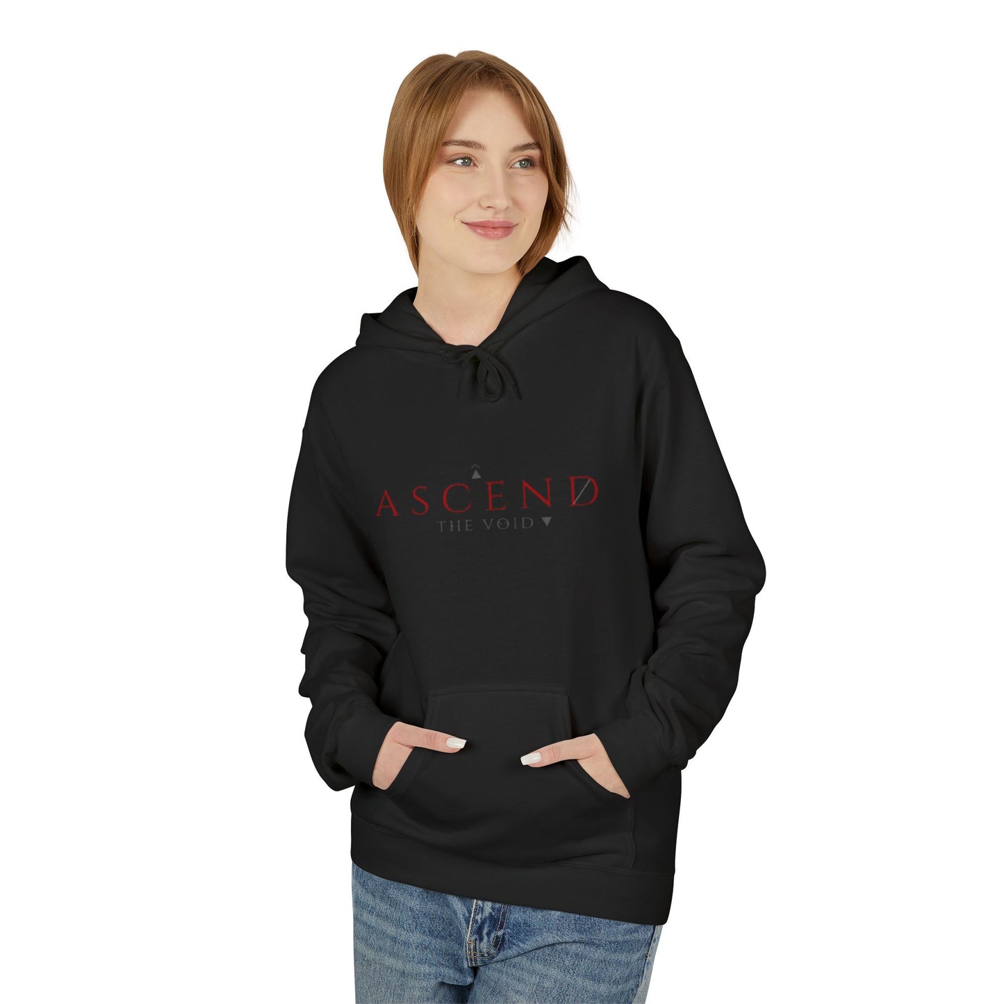 Serpent Flame Hoodie — Double-Headed Dragon Graphic Hooded Sweatshirt
