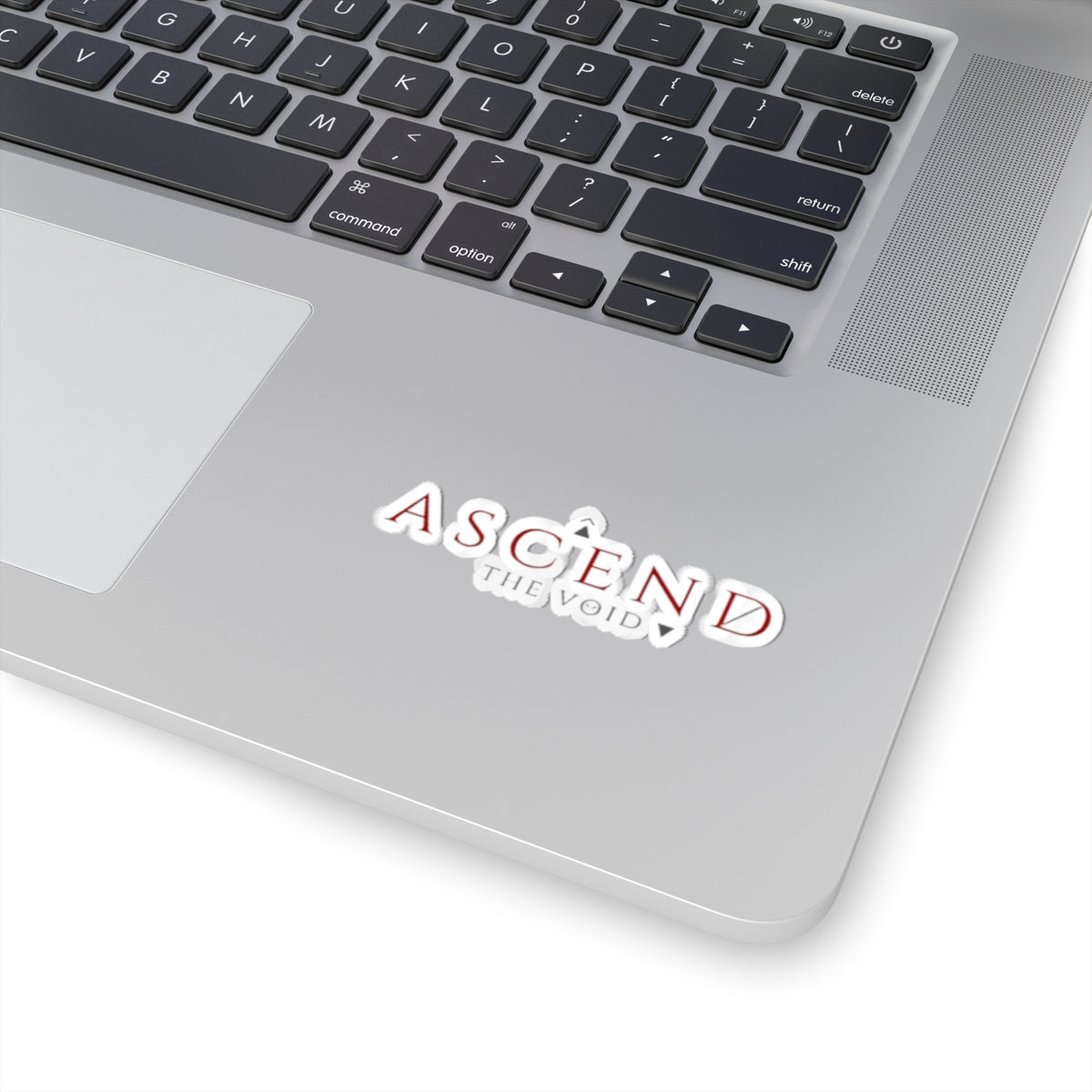 Ascend The Void Sticker — Minimalist Inspirational Laptop Decal