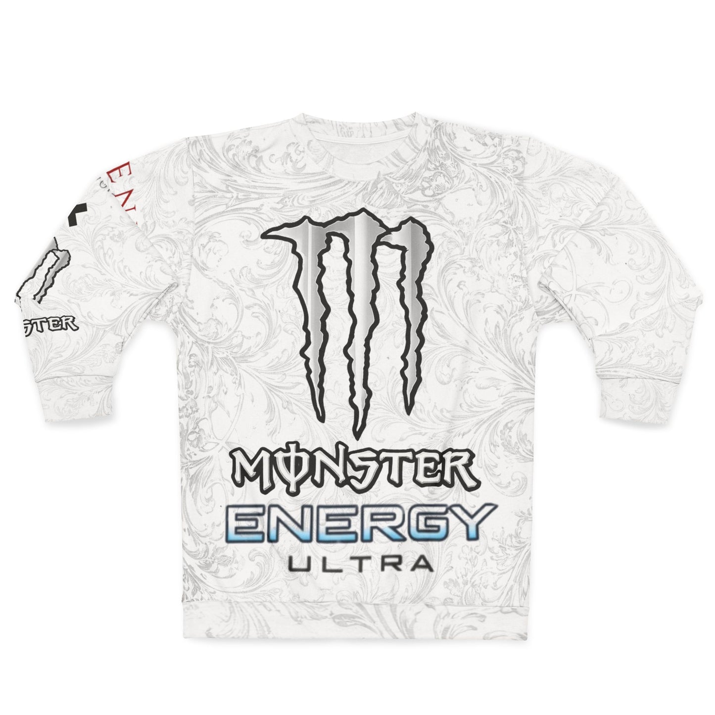 Sweatshirt — Monster Energy Ultra Logo All-Over Print Crewneck Energy Series-1
