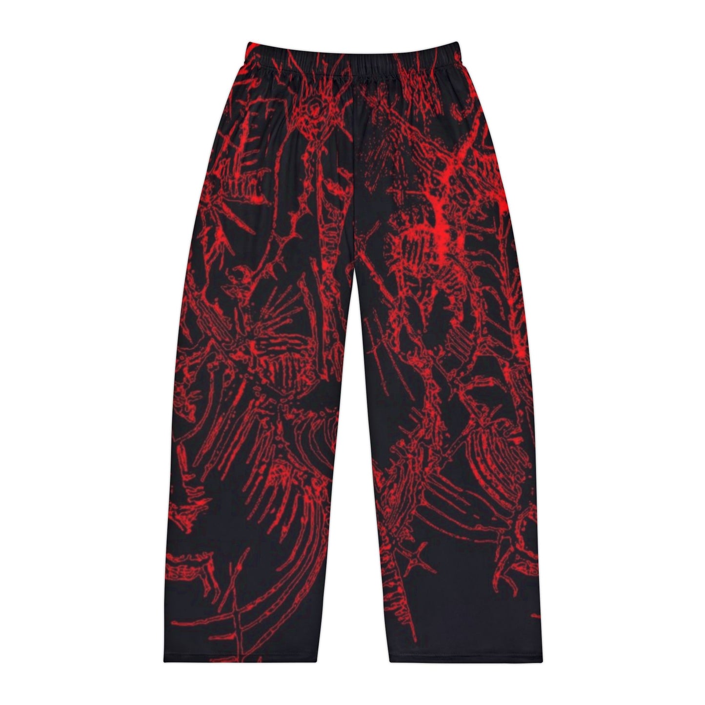 Red Skeleton Joggers