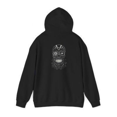 Dark Skull Hoodie - Premium Gildan 18500 Unisex Pullover / Ascend The Void