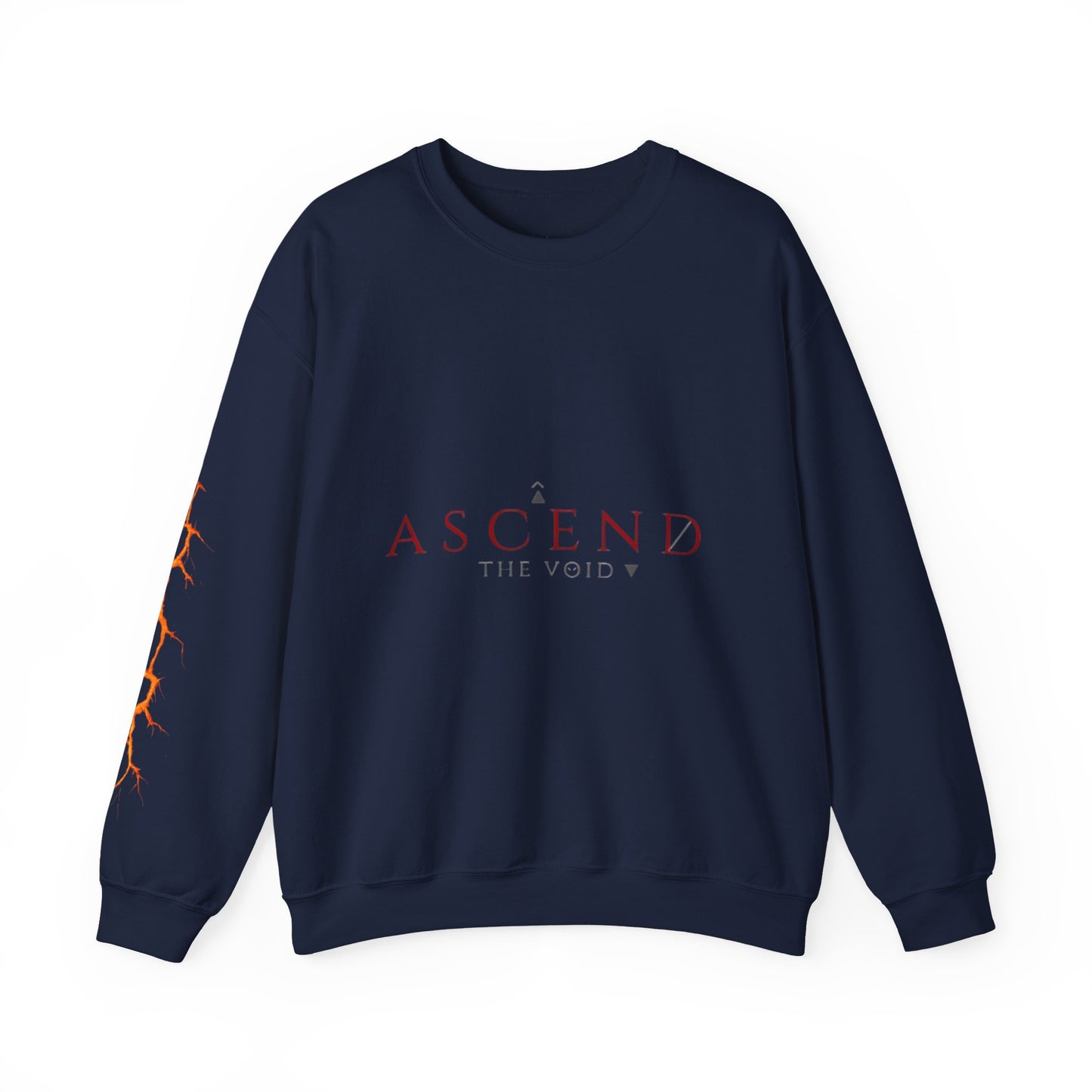 Cracked Sun Graphic Crewneck Sweatshirt