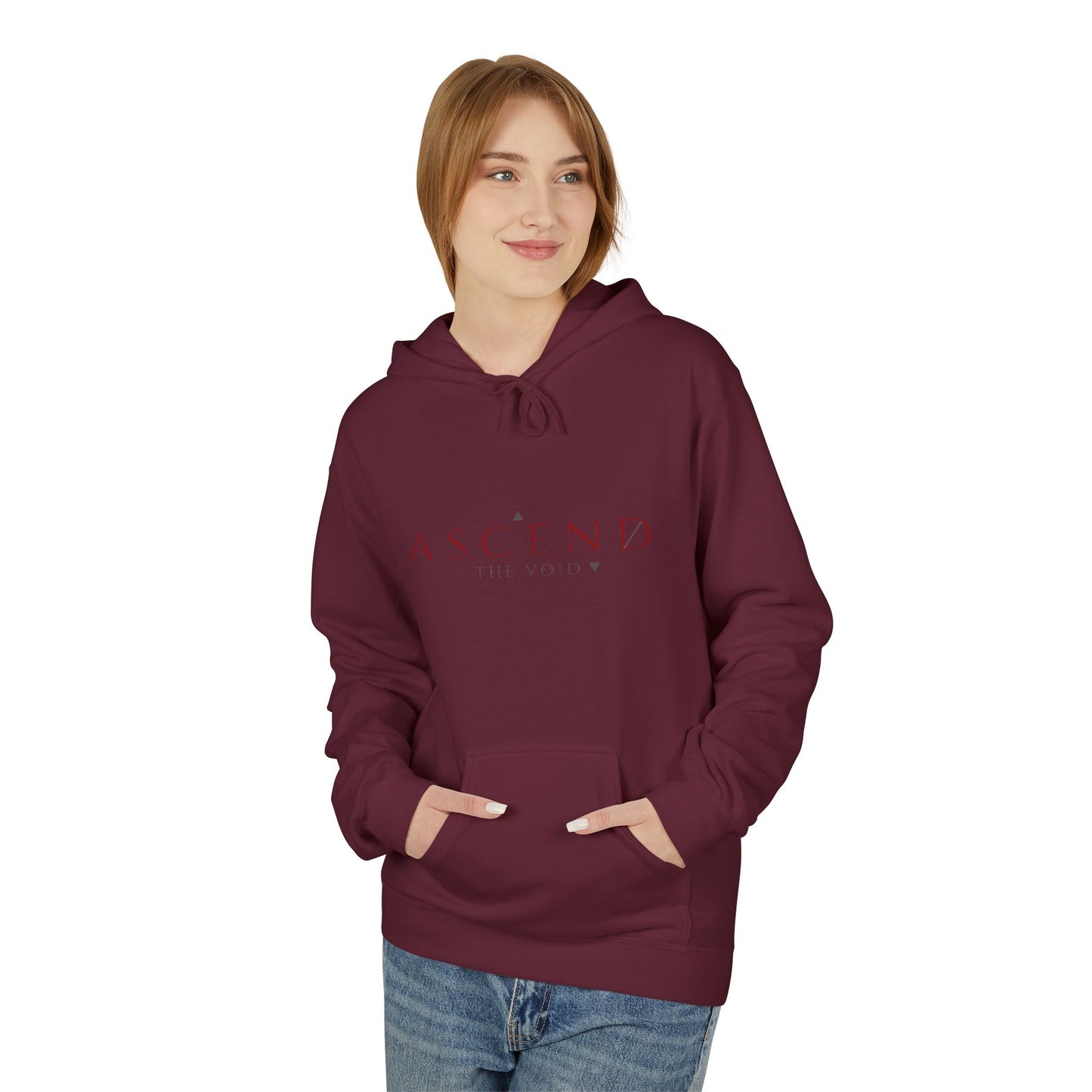 Serpent Flame Hoodie — Double-Headed Dragon Graphic Hooded Sweatshirt