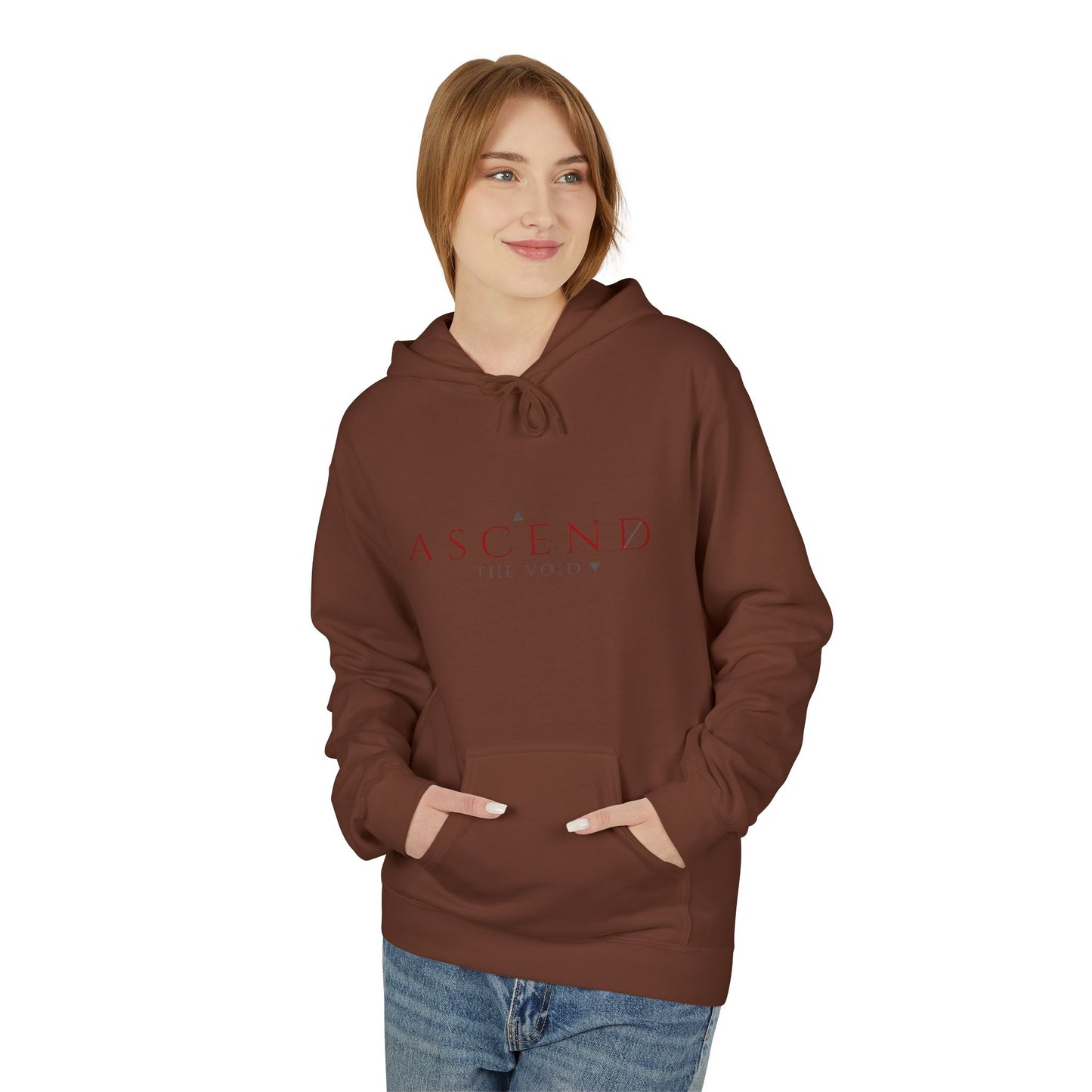 Serpent Flame Hoodie — Double-Headed Dragon Graphic Hooded Sweatshirt