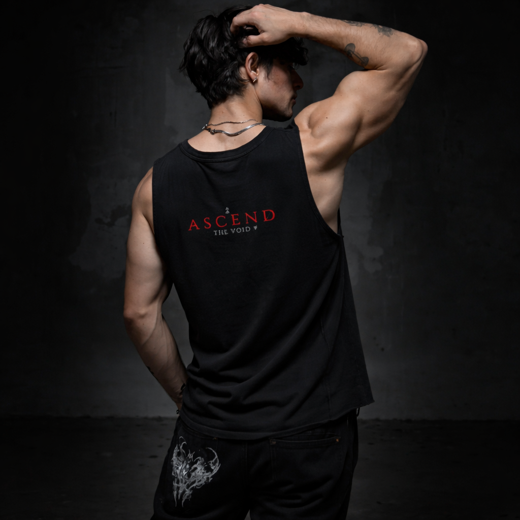 Ascend Space Inspired Tank Top — Spiritual Adventure Graphic Gymwear Tank