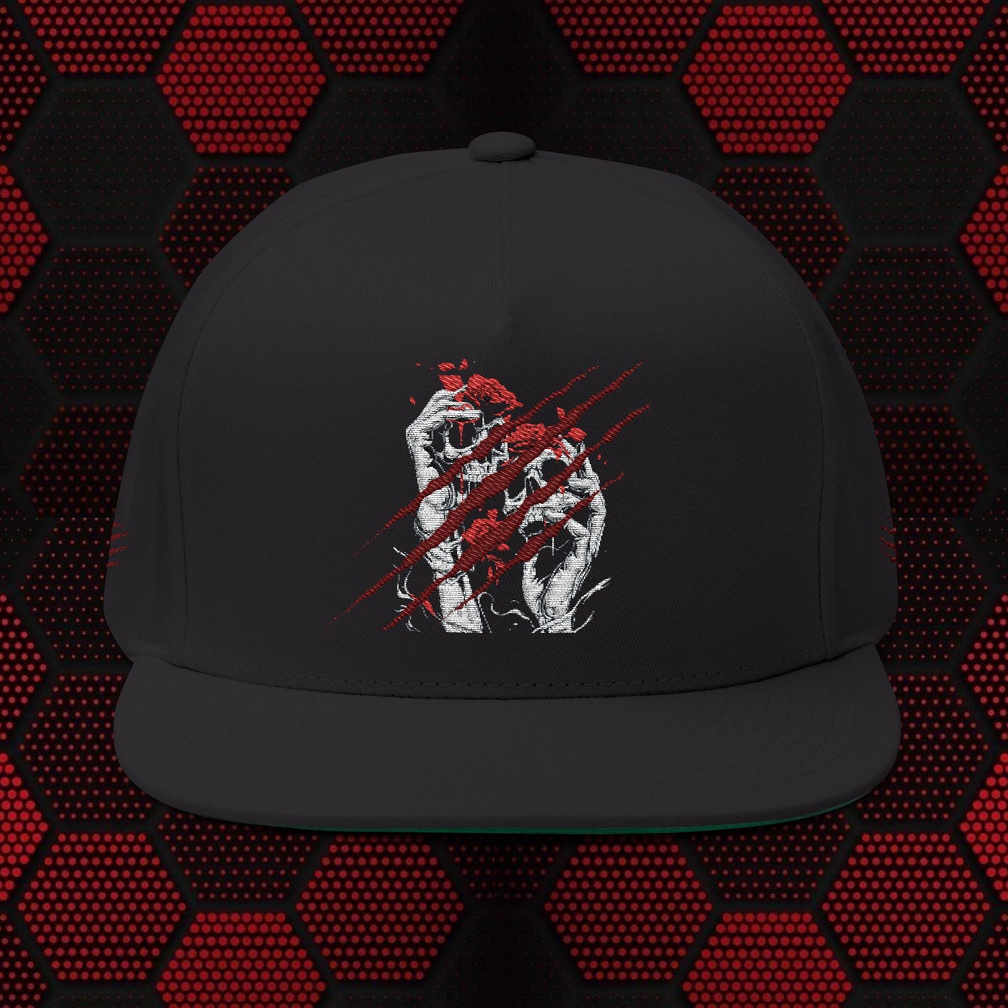 Ascend the Void Rose Embroidered Cap