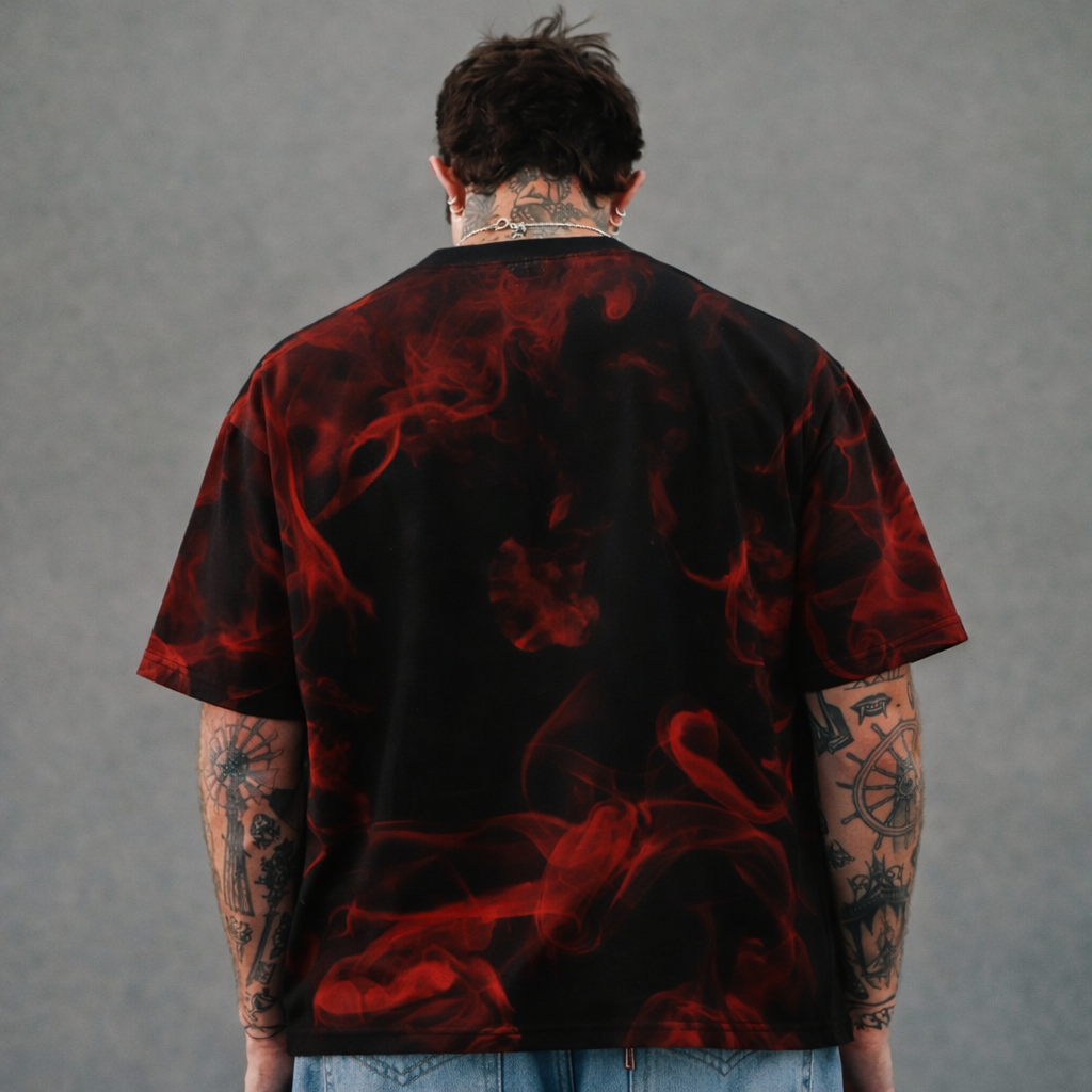 Skull Smoking Tshirt