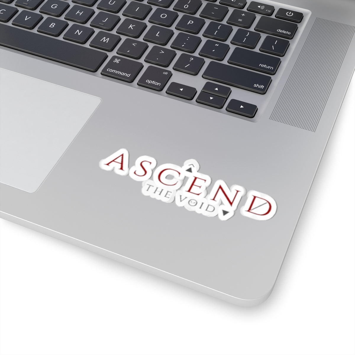 Ascend The Void Sticker — Minimalist Inspirational Laptop Decal