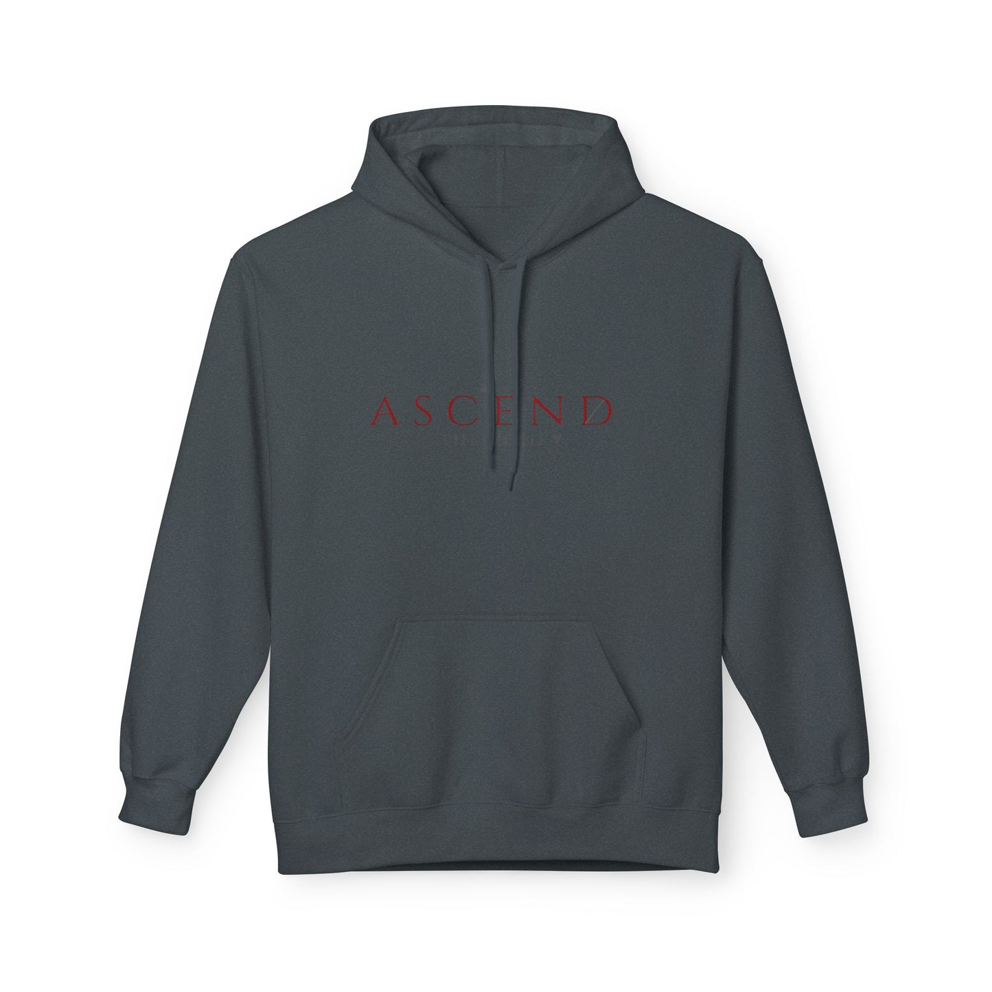Serpent Flame Hoodie — Double-Headed Dragon Graphic Hooded Sweatshirt