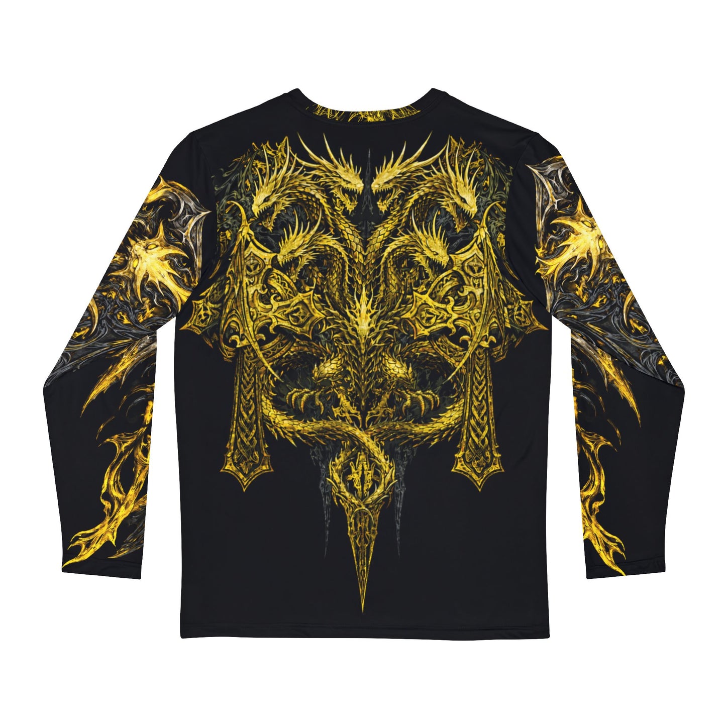 Summer Dragon Series-2 Long Sleeve TShirt polyester Ascend The Void