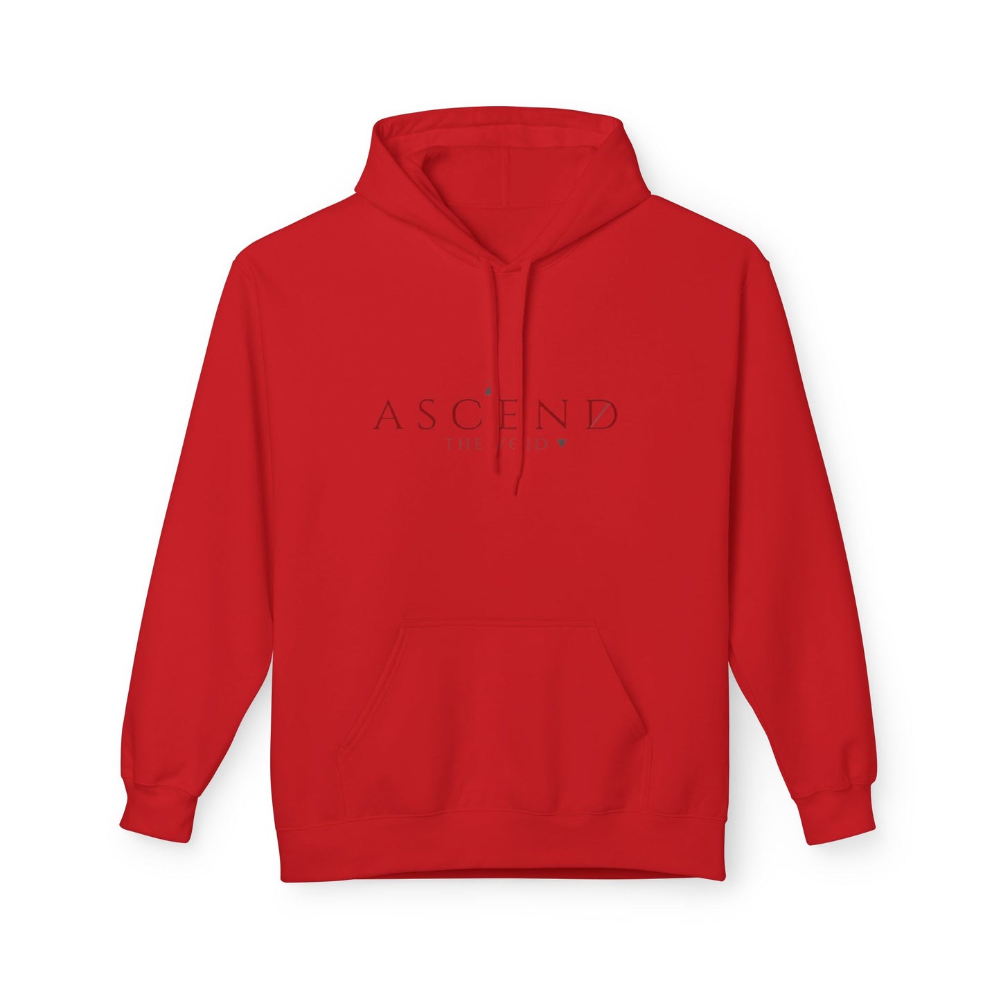 Serpent Flame Hoodie — Double-Headed Dragon Graphic Hooded Sweatshirt