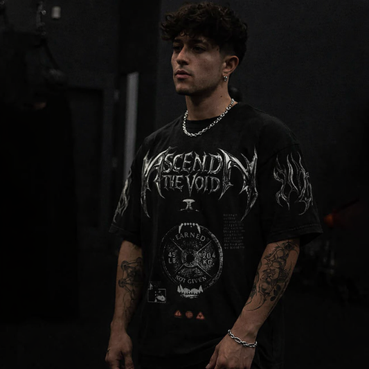 Mesh Graphic T‑Shirt