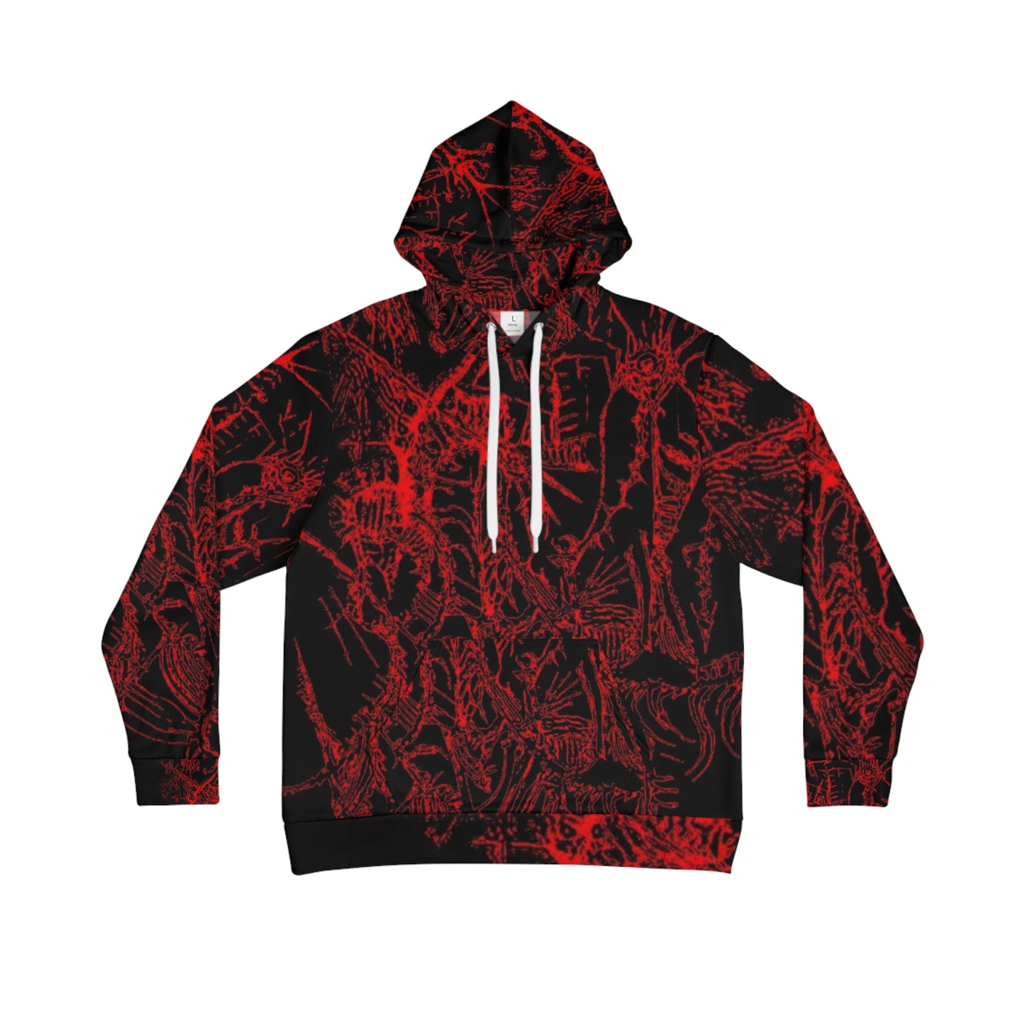 Red Skeleton Hoodie