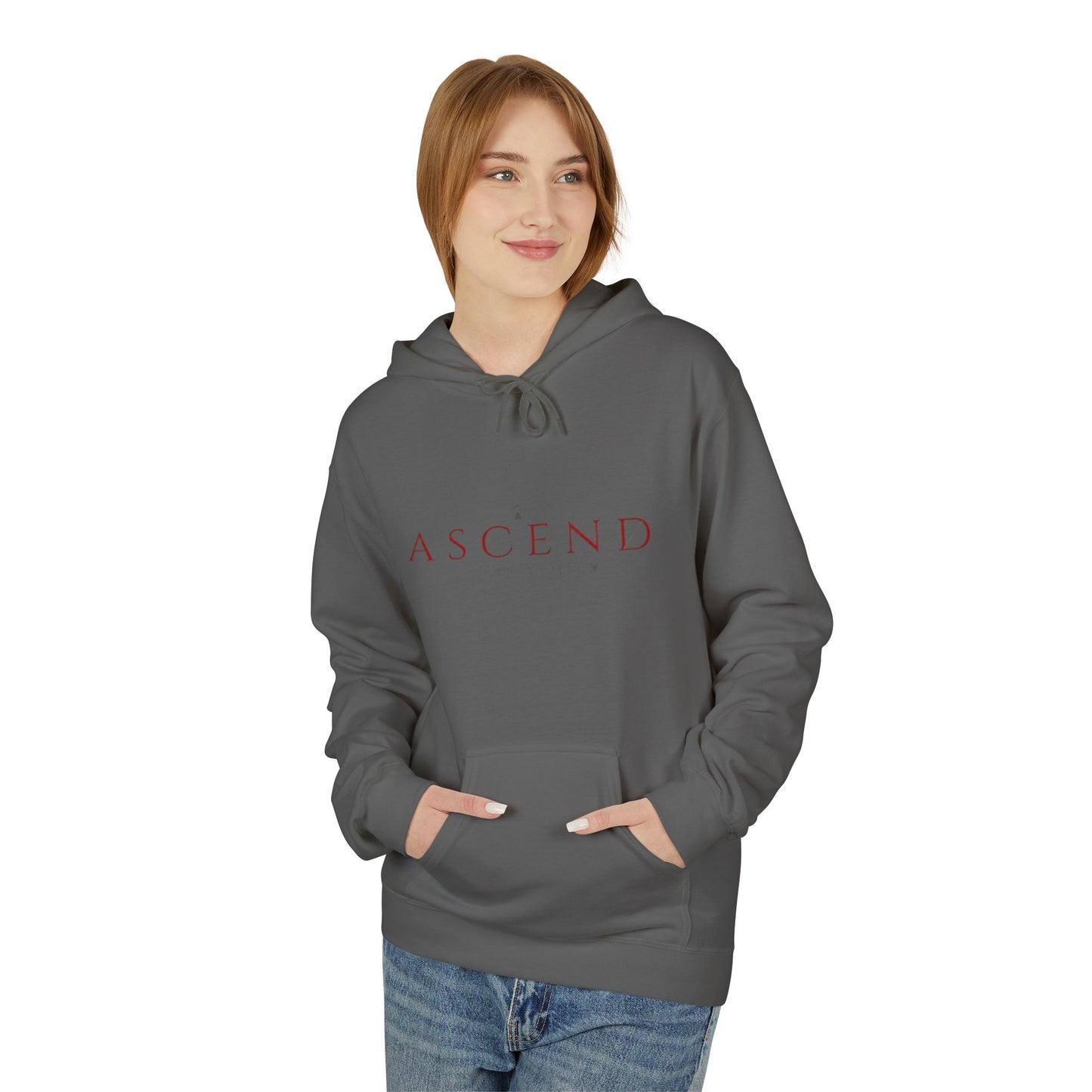 Serpent Flame Hoodie — Double-Headed Dragon Graphic Hooded Sweatshirt