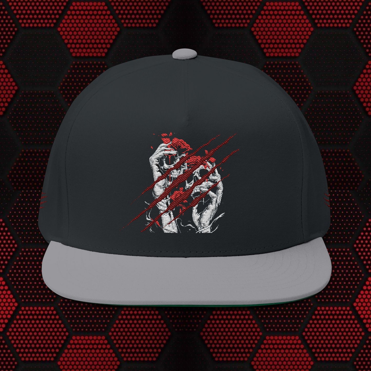 Ascend the Void Rose Embroidered Cap