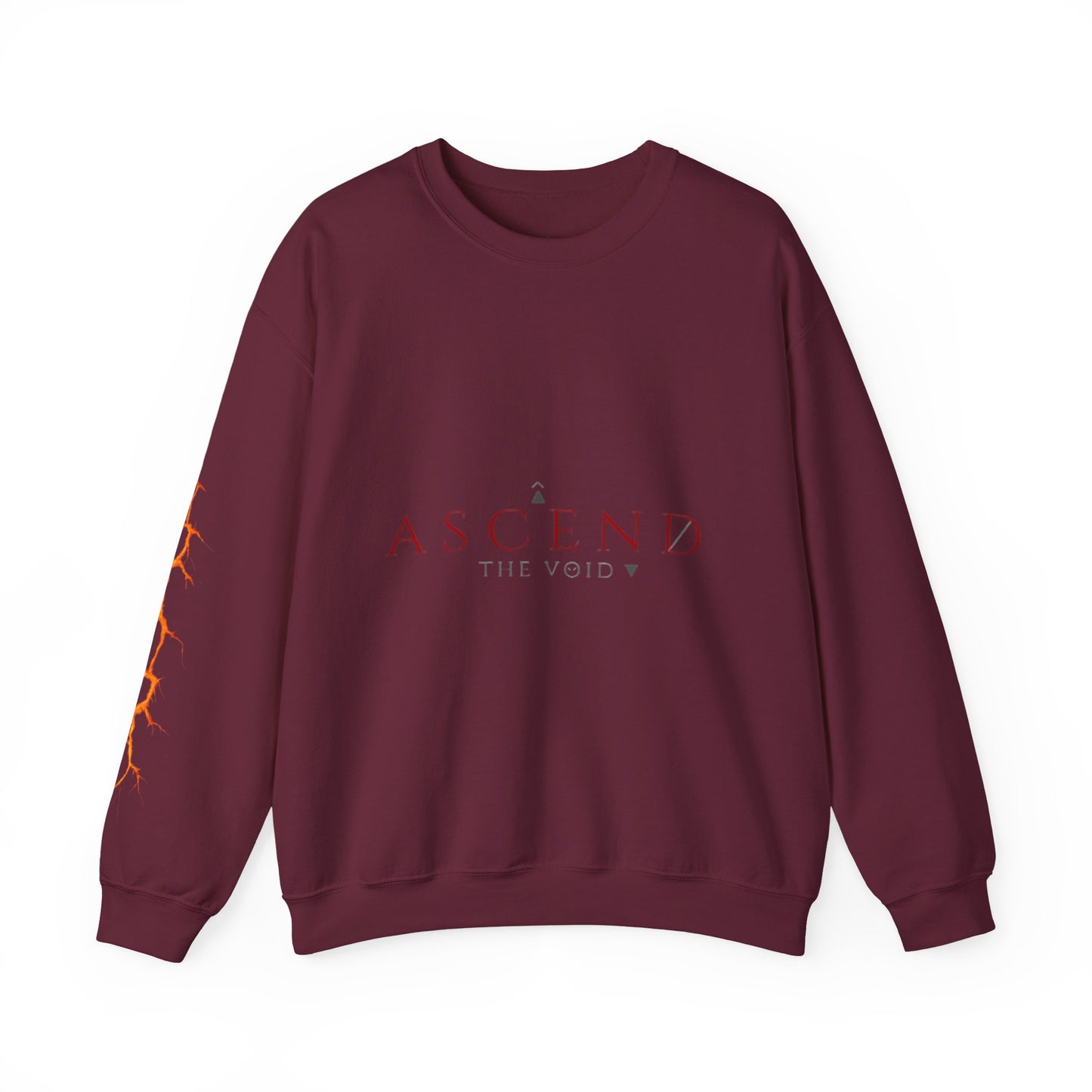 Cracked Sun Graphic Crewneck Sweatshirt