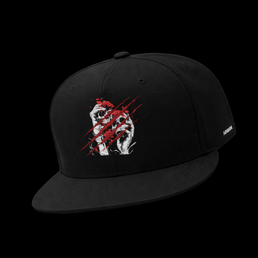 Ascend the Void Rose Embroidered Cap