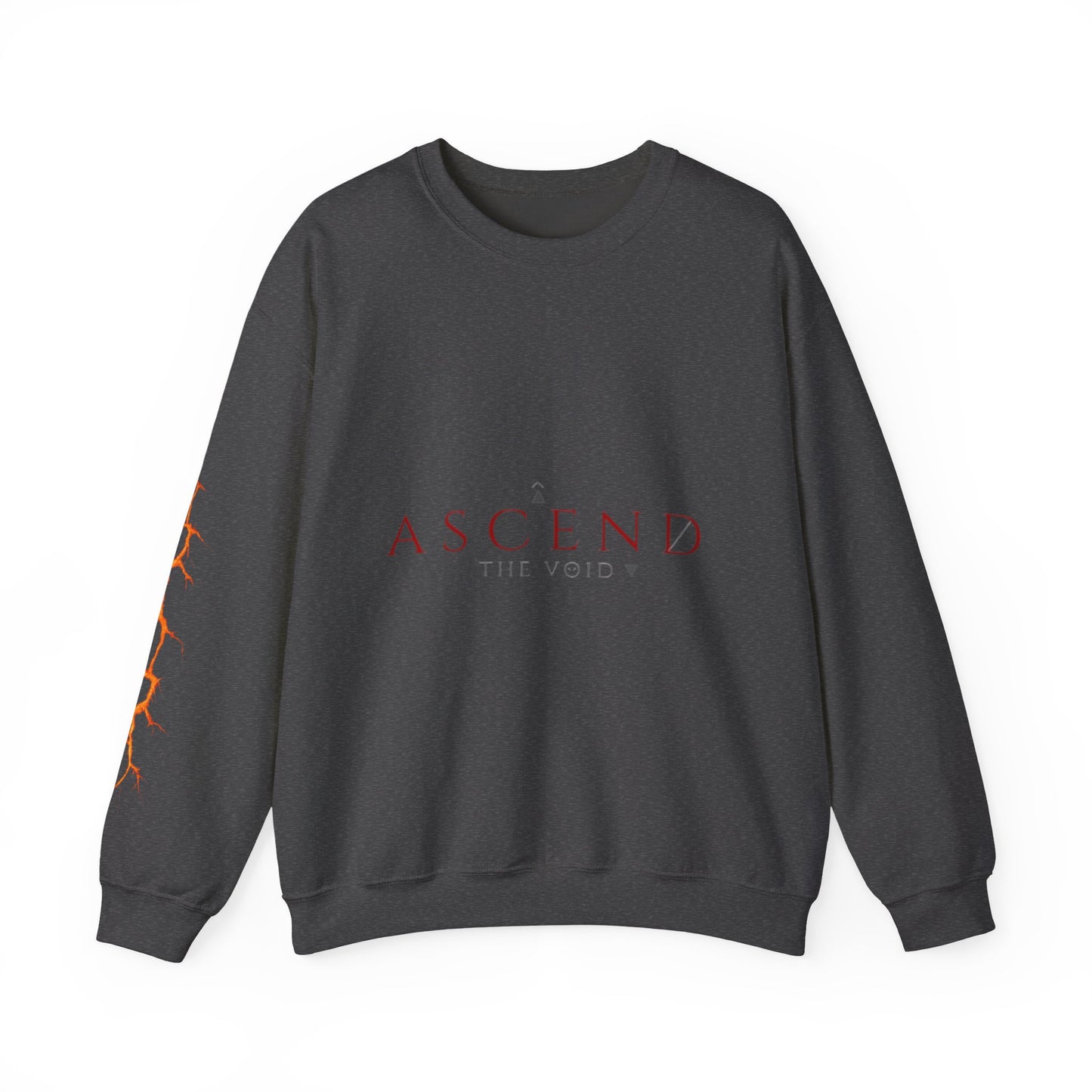 Cracked Sun Graphic Crewneck Sweatshirt