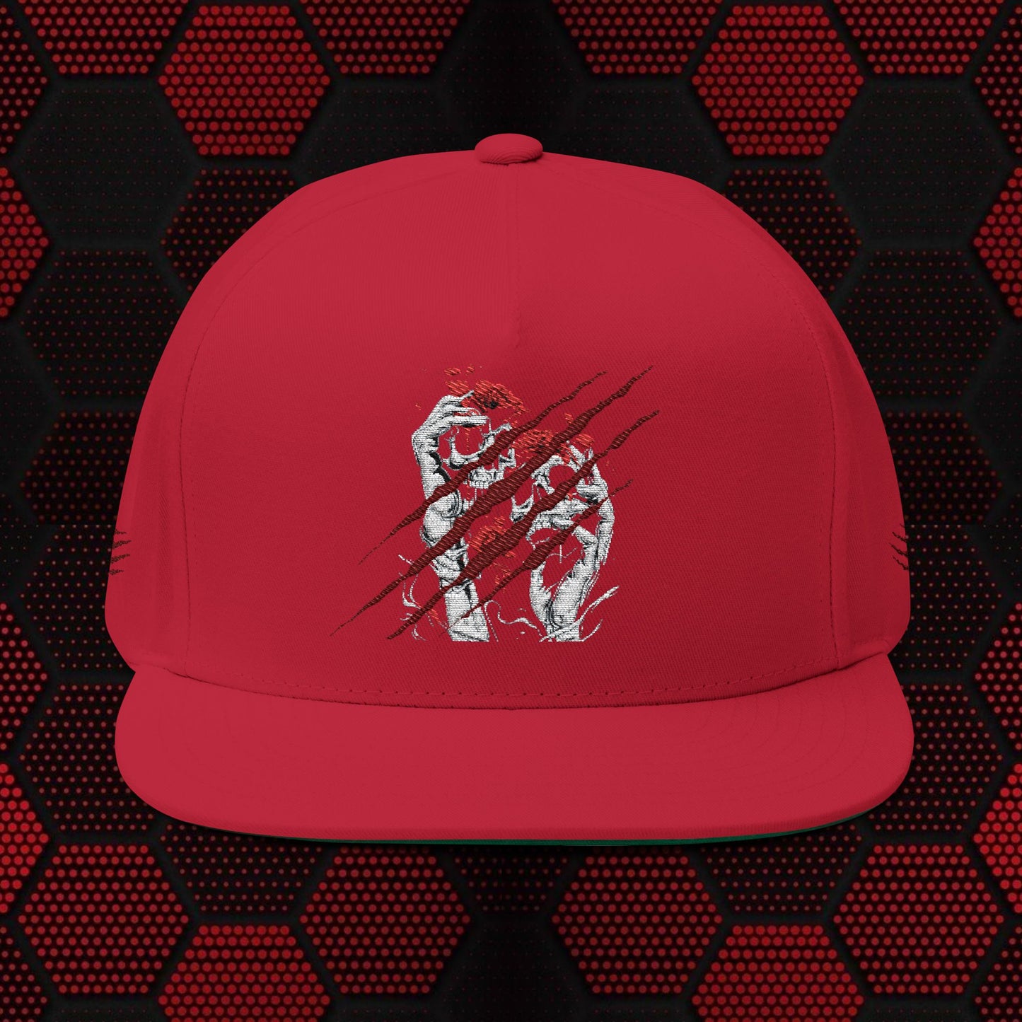 Ascend the Void Rose Embroidered Cap