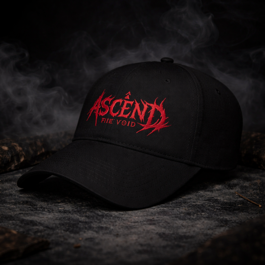 Ascend the Void Logo Baseball Cap — Low Profile Cool Streetwear Hat