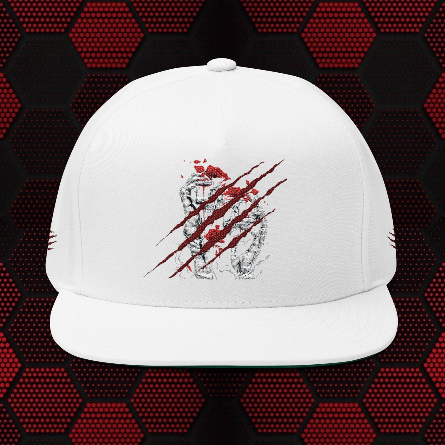 Ascend the Void Rose Embroidered Cap