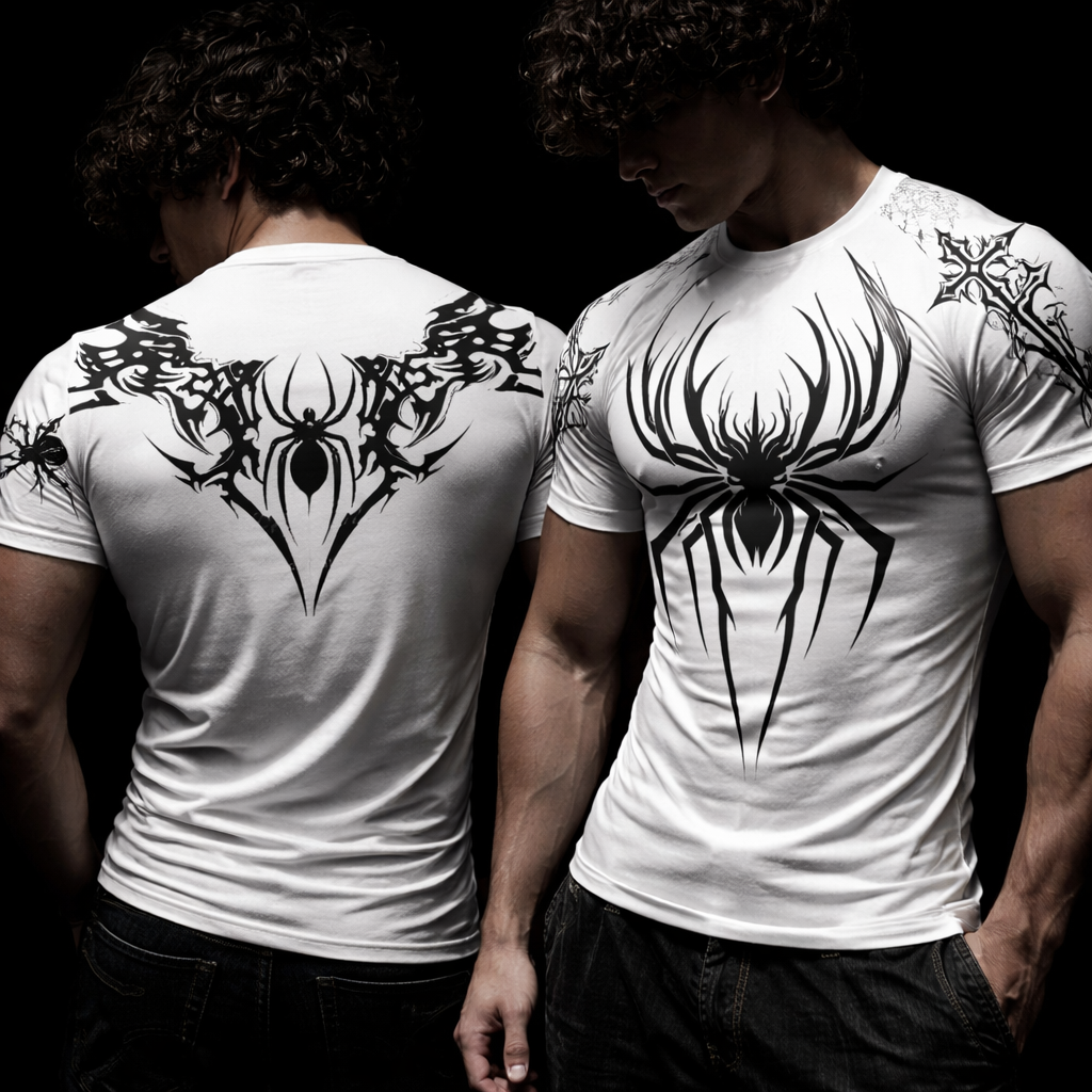 White Spider Tee