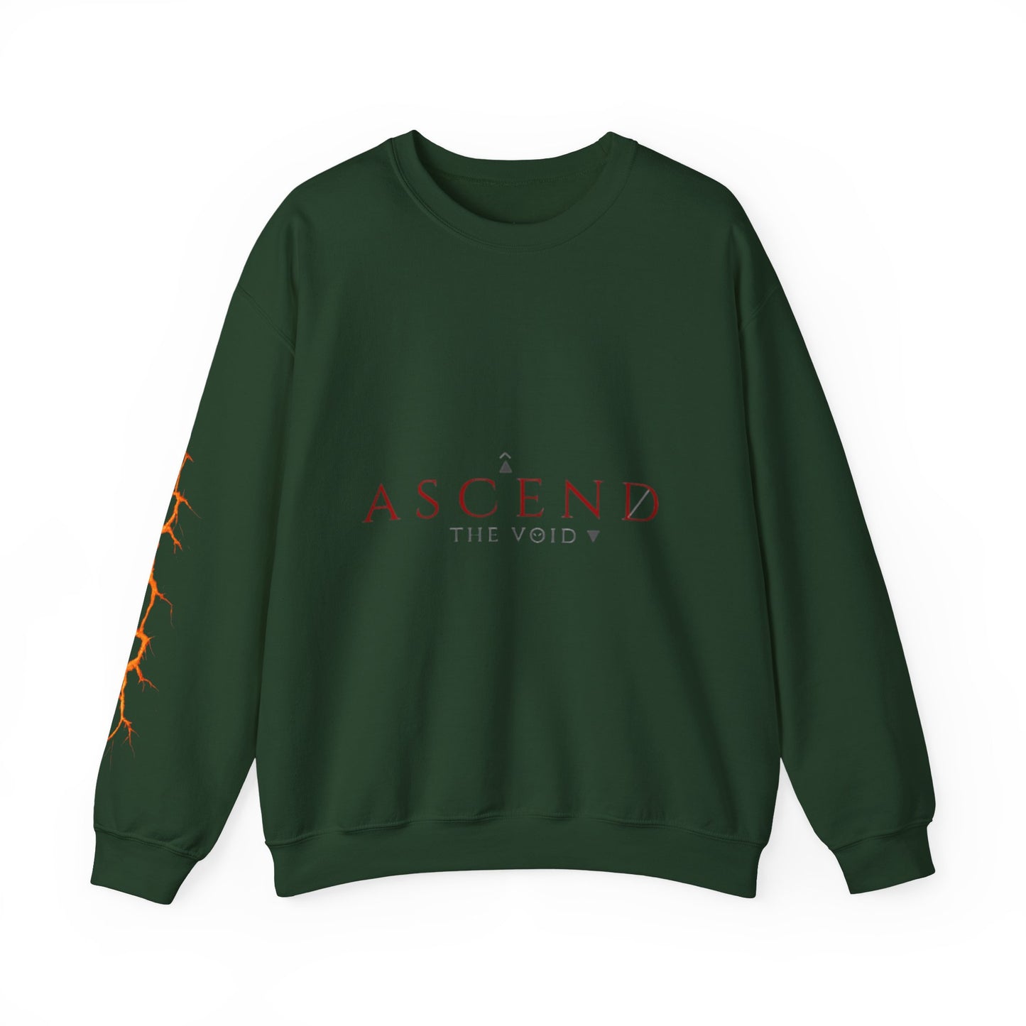 Cracked Sun Graphic Crewneck Sweatshirt