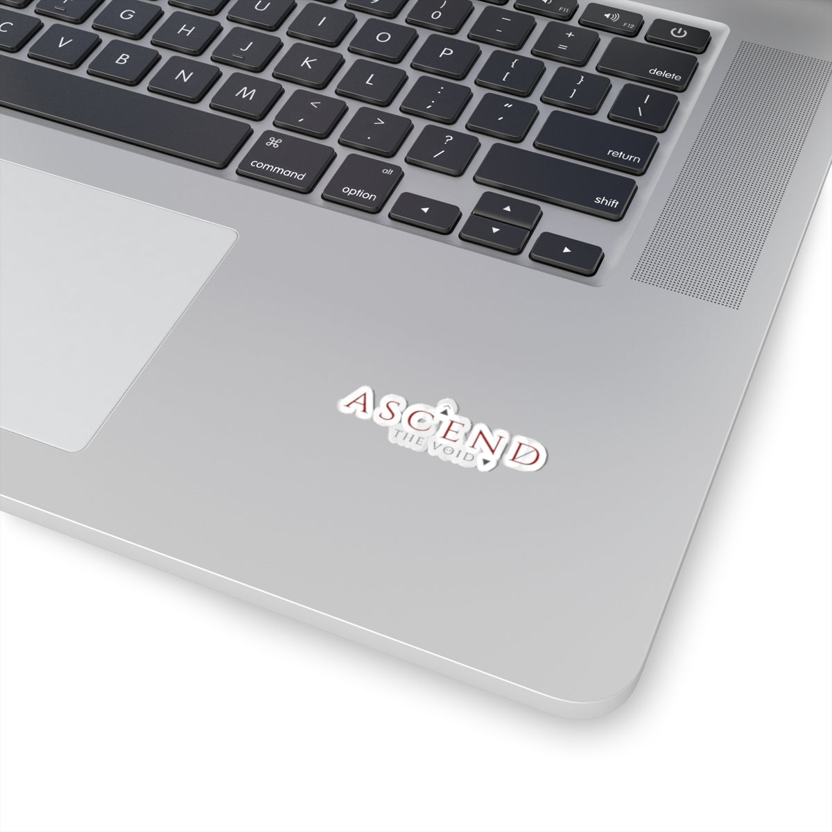 Ascend The Void Sticker — Minimalist Inspirational Laptop Decal