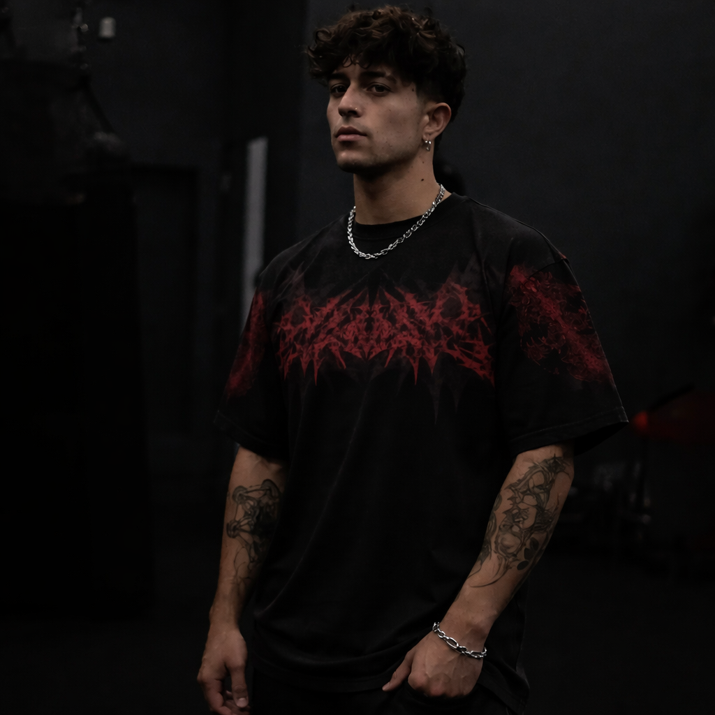 Dark Red Hover Tee