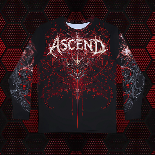 Summer Dragon Series-1  Long Sleeve polyester T-shirt
