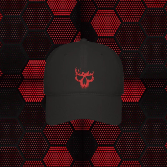 Skull Flame Baseball Cap