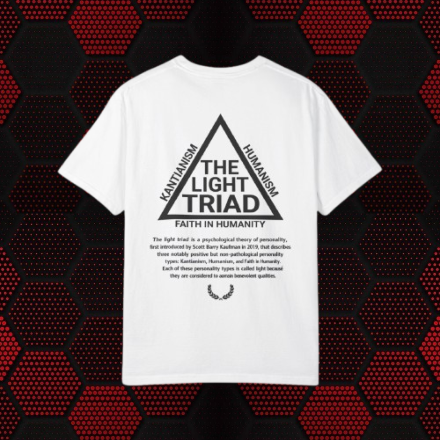 Light Triad Personality T-Shirt — Ascend the Void