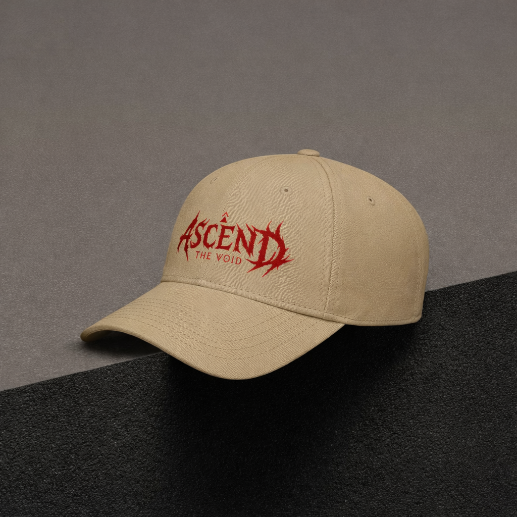 Ascend the Void Logo Baseball Cap — Low Profile Cool Streetwear Hat