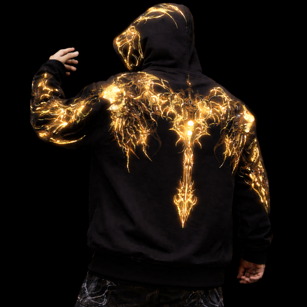 Ascend the Void Sigil Hoodie — Dark Sigil Evil Design Black Pullover