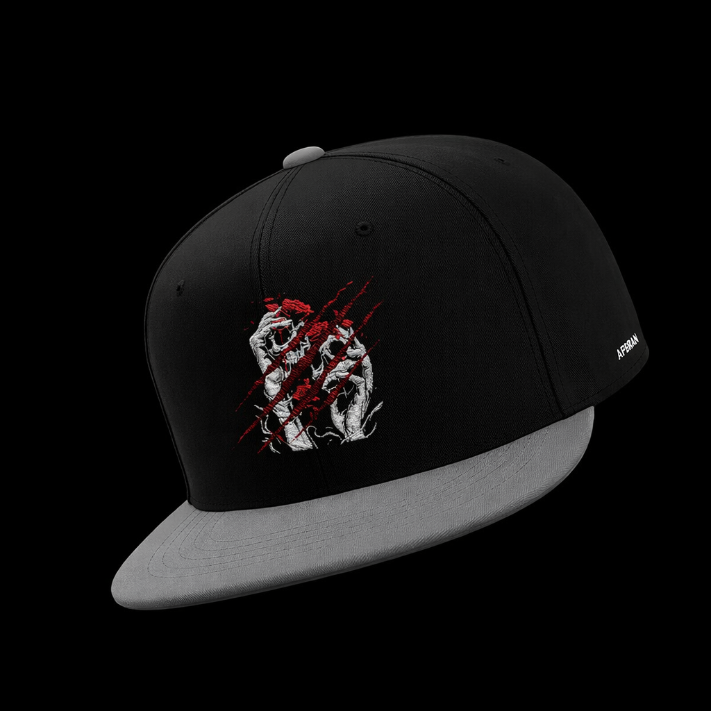 Ascend the Void Rose Embroidered Cap