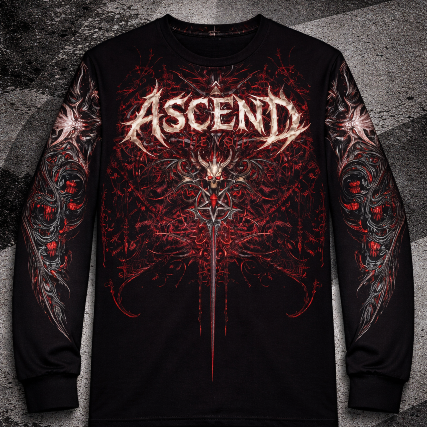 Summer Dragon Series-1  Long Sleeve polyester T-shirt